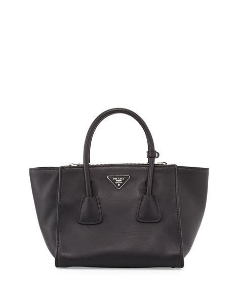 Prada City Calf Twin Pocket Tote 